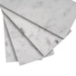 White 3x6 Subway Polished Marble Tile (40 pack, 5 sq ft/case) - Sample