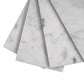 3x6 White Marble Floor Tile