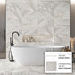 White 0.5x12 Polished Calacatta Gold Pencil Marble Tile Trim (10 pack, 0.5 sq ft/case)