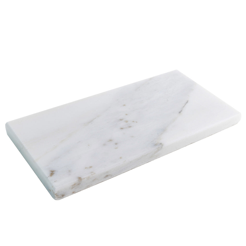 White 3x6 Polished Marble Subway Tile (40 pack, 5 sq ft/case) - Sample