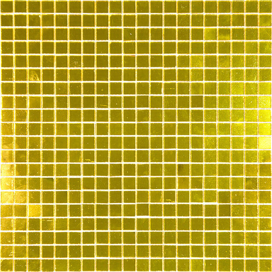 Honey Gold 12x12 Glossy Uniform Square Glass Mosaic Tile (20 pack, 18.69 sq ft/case) - Sample