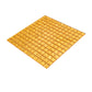 Shimmer Gold 12x12 Glossy Uniform Square Glass Mosaic Tile (20 pack, 20 sq ft/case)