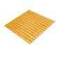 Shimmer Gold 12x12 Glossy Uniform Square Glass Mosaic Tile (20 pack, 20 sq ft/case) - Sample