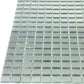 Silver 12x12 Glossy Uniform Square Glass Mosaic Tile (20 pack, 18.69 sq ft/case) - Sample