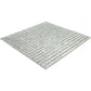 Cloud Silver 12x12 Glossy Uniform Square Glass Mosaic Tile (20 pack, 18.69 sq ft/case)