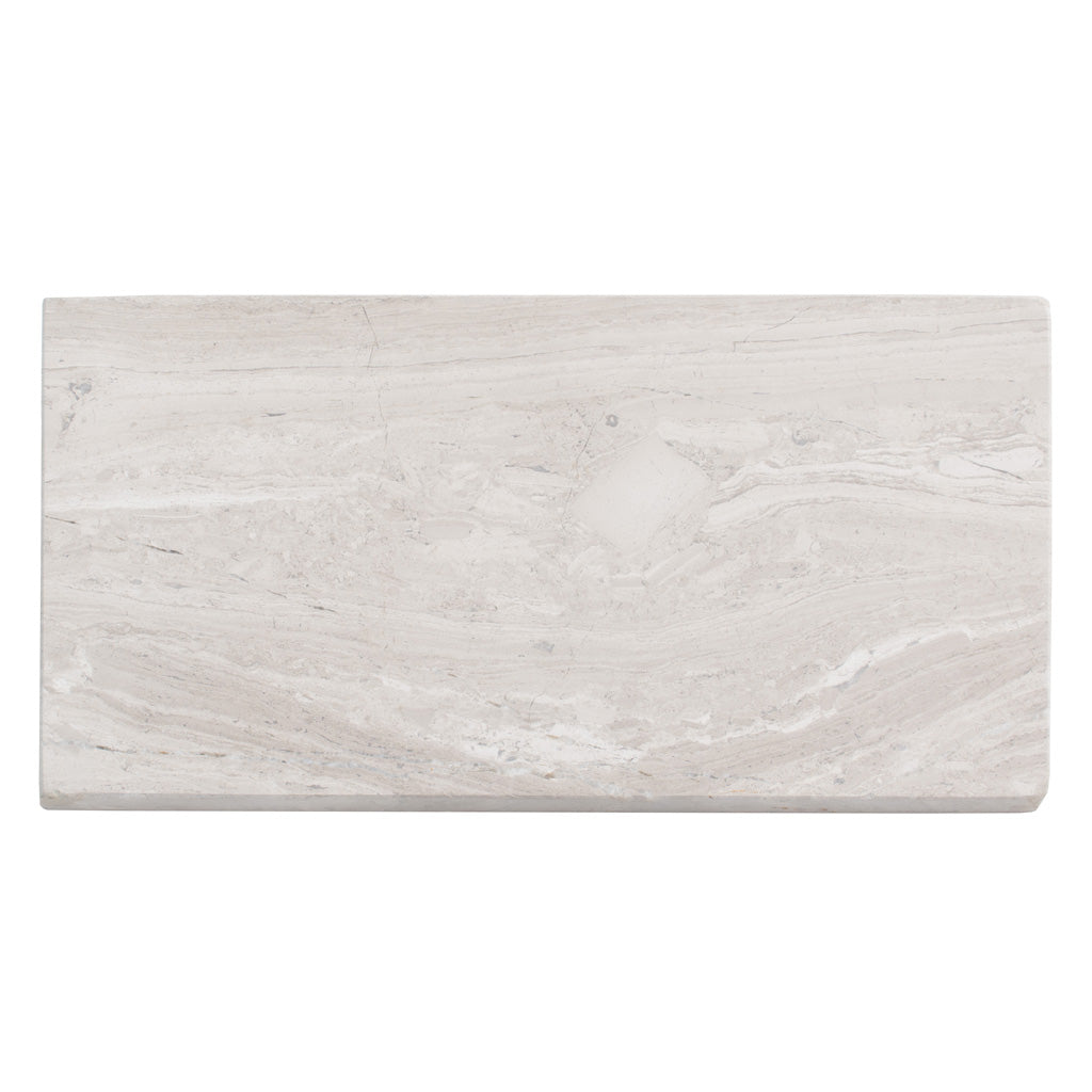Upscale Cloud Gray Honed Marble Tile