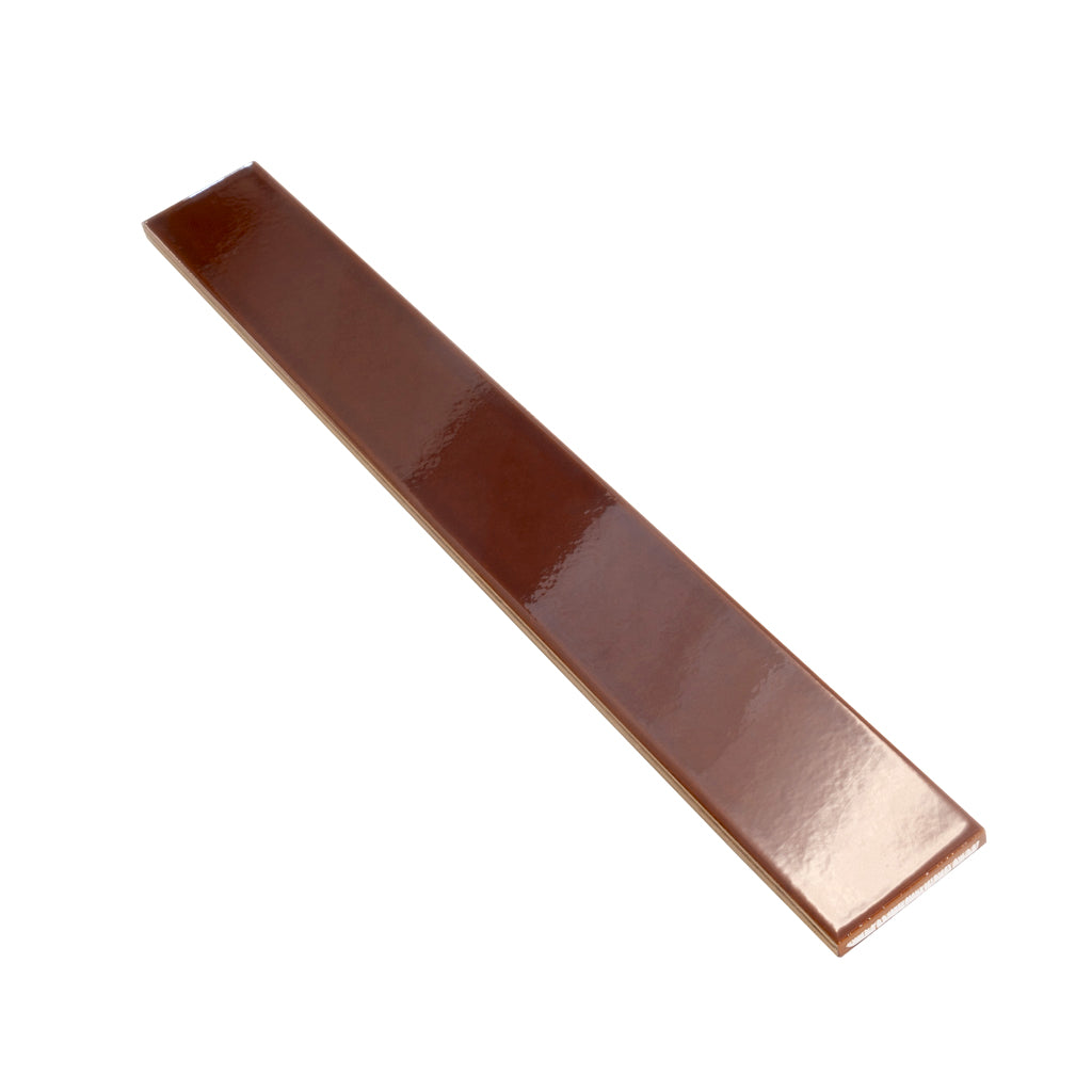 Caramel 2x16 Glossy Ceramic Subway Tile (50 pack, 10.76 sq ft/case)