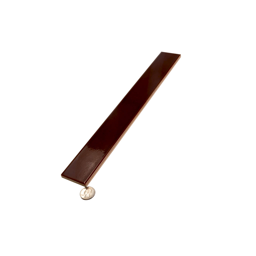Caramel 2x16 Glossy Ceramic Subway Tile (50 pack, 10.76 sq ft/case)