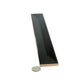 Jet Black 2x16 Glossy Ceramic Deco Subway Tile (50 pack,10.76 sq ft/case)