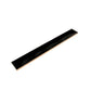 Jet Black 2x16 Glossy Ceramic Deco Subway Tile (50 pack,10.76 sq ft/case)