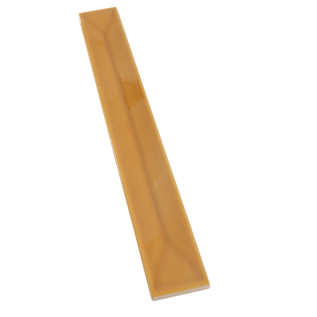 Honey 2x16 Glossy Ceramic Deco Subway Tile (50 pack,10.76 sq ft/case)