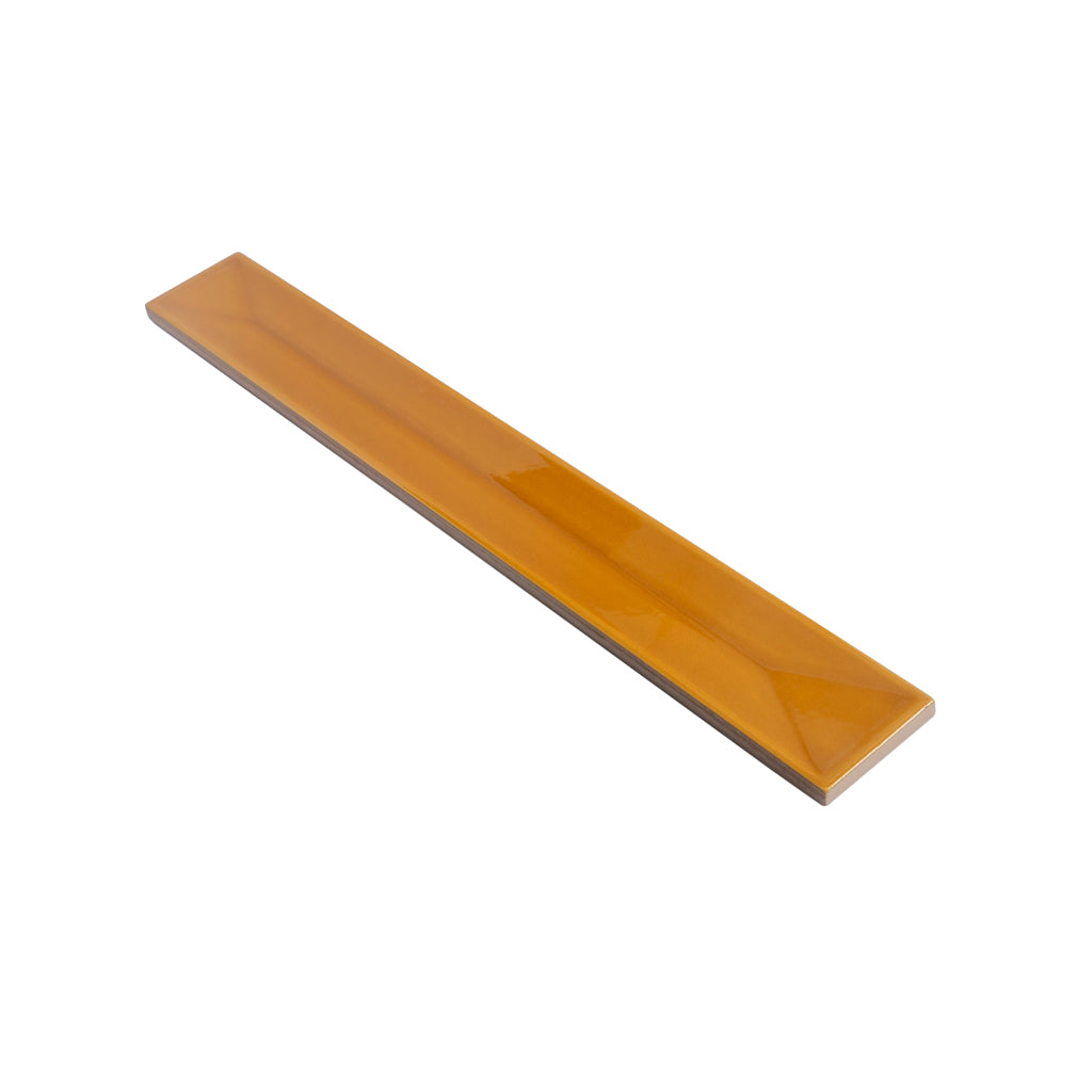 Honey 2x16 Glossy Ceramic Deco Subway Tile (50 pack,10.76 sq ft/case)