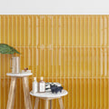 Honey 0.5x8 Glossy Ceramic Pencil Tile Trim (10 pack, 0.27 sq ft/case)