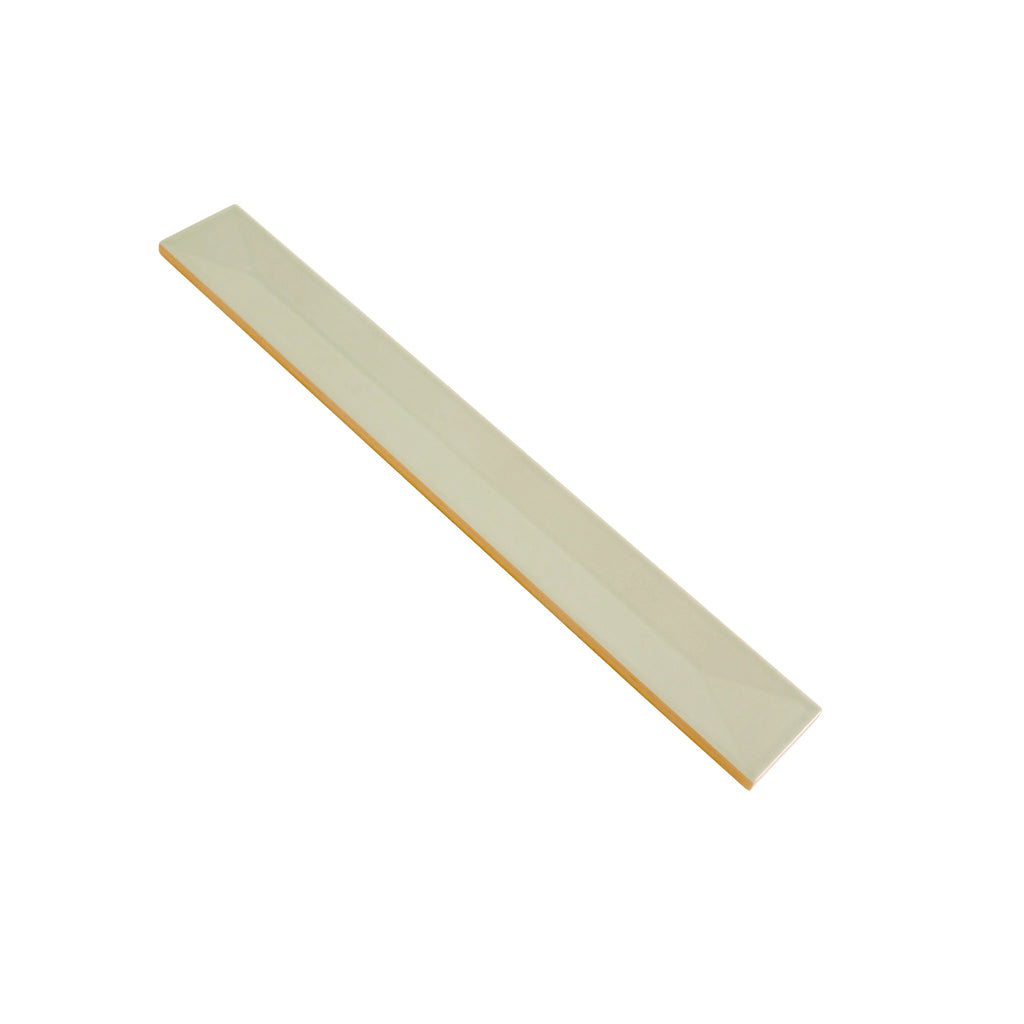 Soft Mint Green 2x16 Glossy Ceramic Deco Subway Tile (50 pack,10.76 sq ft/case)