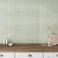 Soft Mint Green 2x16 Glossy Ceramic Deco Subway Tile (50 pack,10.76 sq ft/case)