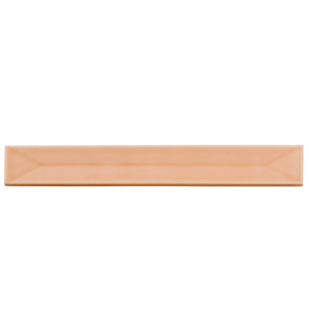 Powder Pink 2x16 Glossy Ceramic Deco Subway Tile (50 pack,10.76 sq ft/case)