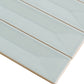 Pastel light Blue 2x16 Glossy Ceramic Deco Subway Tile (50 pack,10.76 sq ft/case)
