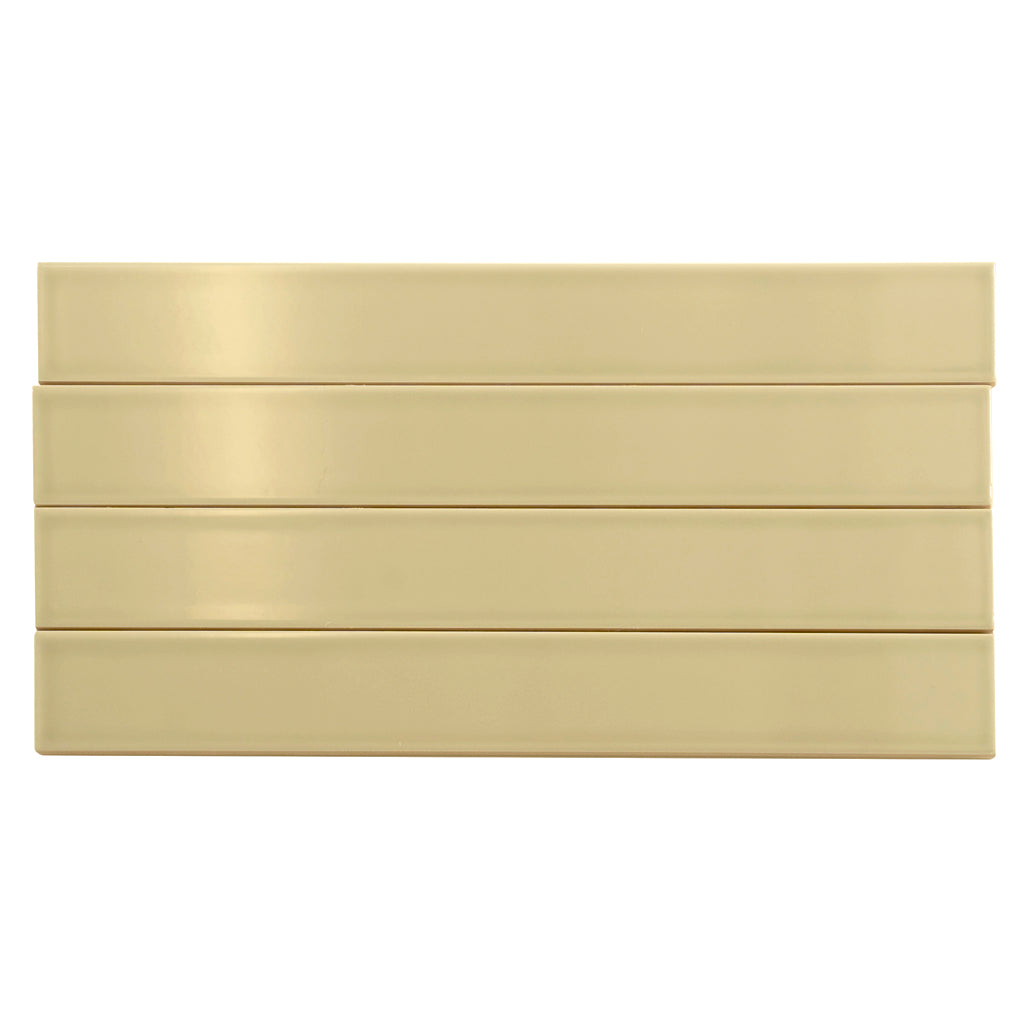 Soft Olive 2x16 Glossy Ceramic Subway Tile (50 pack, 10.76 sq ft/case)