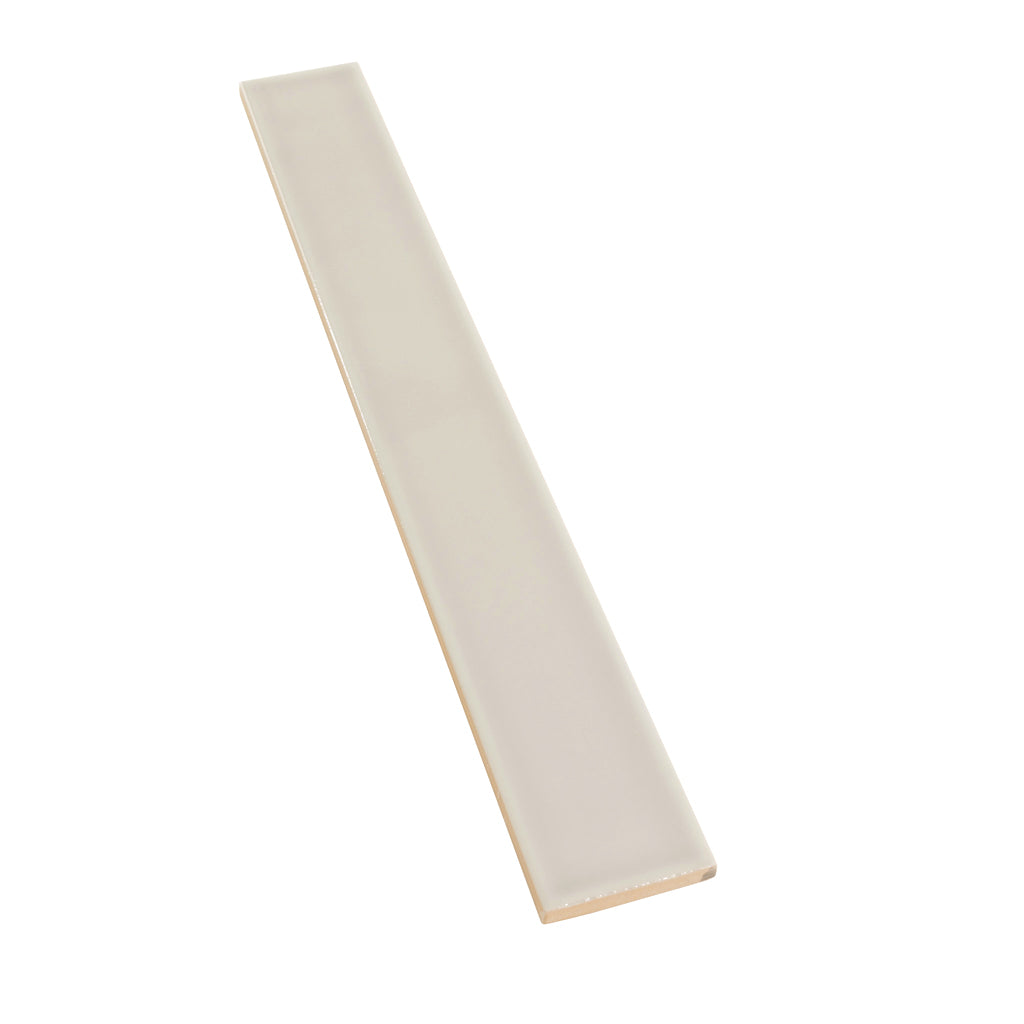 Soft Dove Gray 2x16 Glossy Ceramic Subway Tile (50 pack, 10.76 sq ft/case)