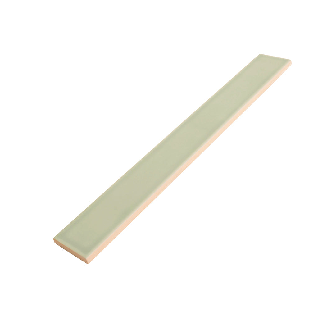 Soft Mint Green 2x16 Glossy Ceramic Subway Tile (50 pack, 10.76 sq ft/case)