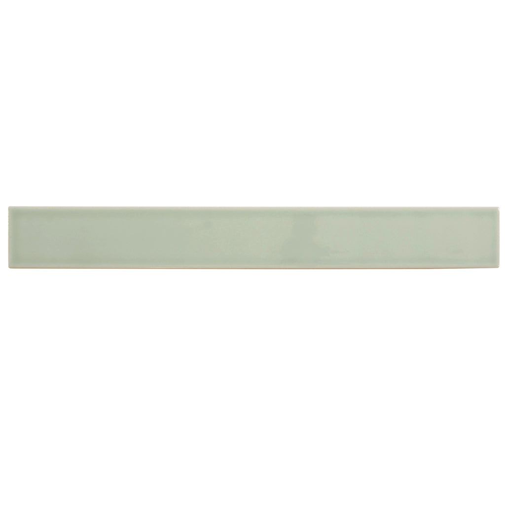 Soft Mint Green 2x16 Glossy Ceramic Subway Tile (50 pack, 10.76 sq ft/case)
