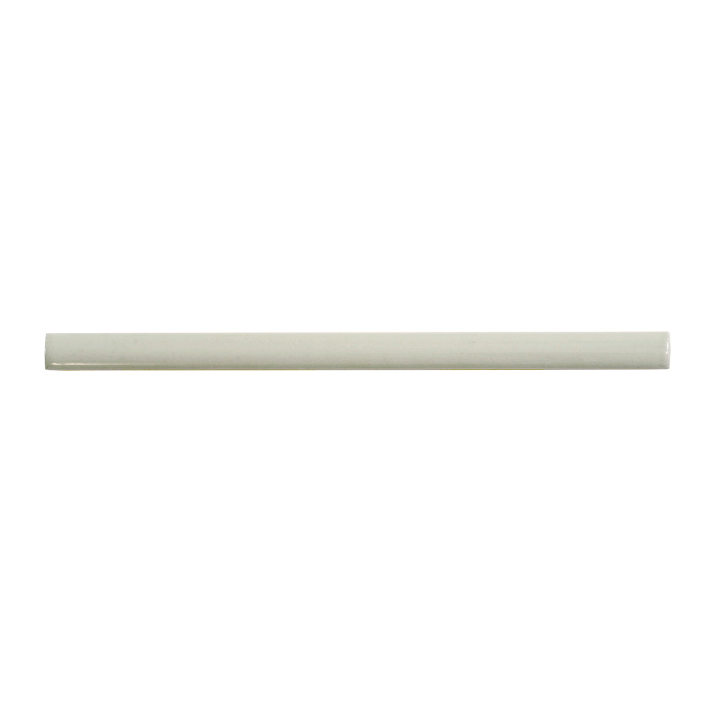 Soft Mint Green 0.5x8 Glossy Ceramic Pencil Tile Trim (10 pack, 0.27 sq ft/case)