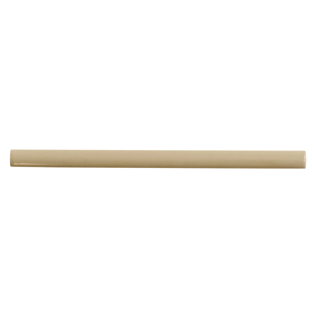Soft Olive 0.5x8 Glossy Ceramic Pencil Tile Trim (10 pack, 0.27 sq ft/case)