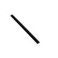 Jet Black 0.5x8 Glossy Ceramic Pencil Tile Trim (10 pack, 0.27 sq ft/case)