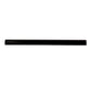 Jet Black 0.5x8 Glossy Ceramic Pencil Tile Trim (10 pack, 0.27 sq ft/case)