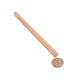Powder Pink 0.5x8 Glossy Ceramic Pencil Tile Trim (10 pack, 0.27 sq ft/case)