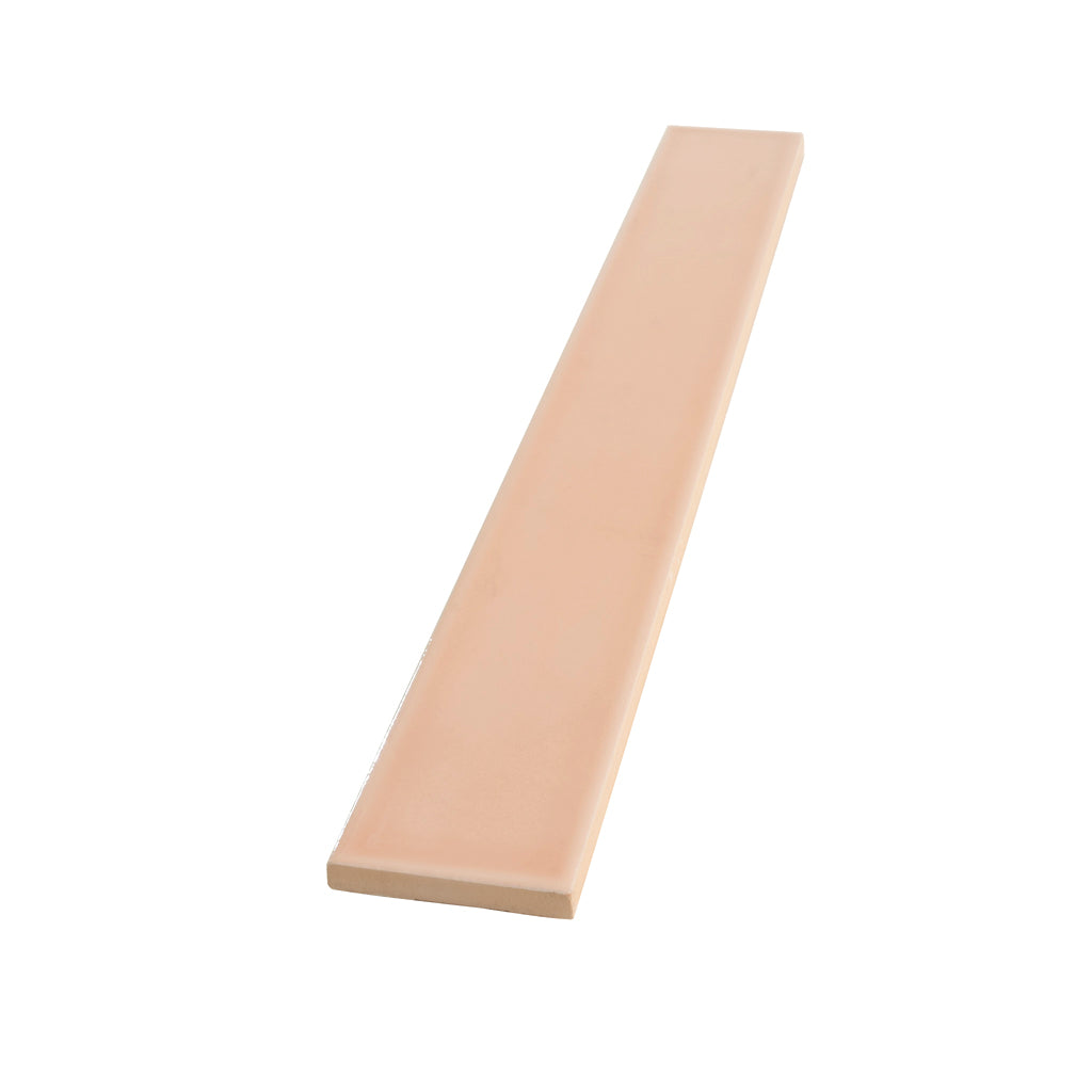 Powder Pink 2x16 Glossy Ceramic Subway Tile (50 pack, 10.76 sq ft/case)