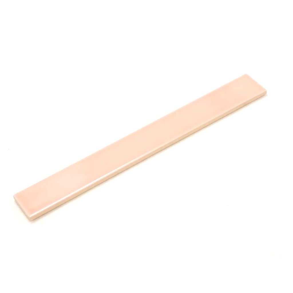 Powder Pink 2x16 Glossy Ceramic Subway Tile (50 pack, 10.76 sq ft/case)