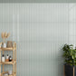 Pastel light Blue 0.5x8 Glossy Ceramic Pencil Tile Trim (10 pack, 0.27 sq ft/case)