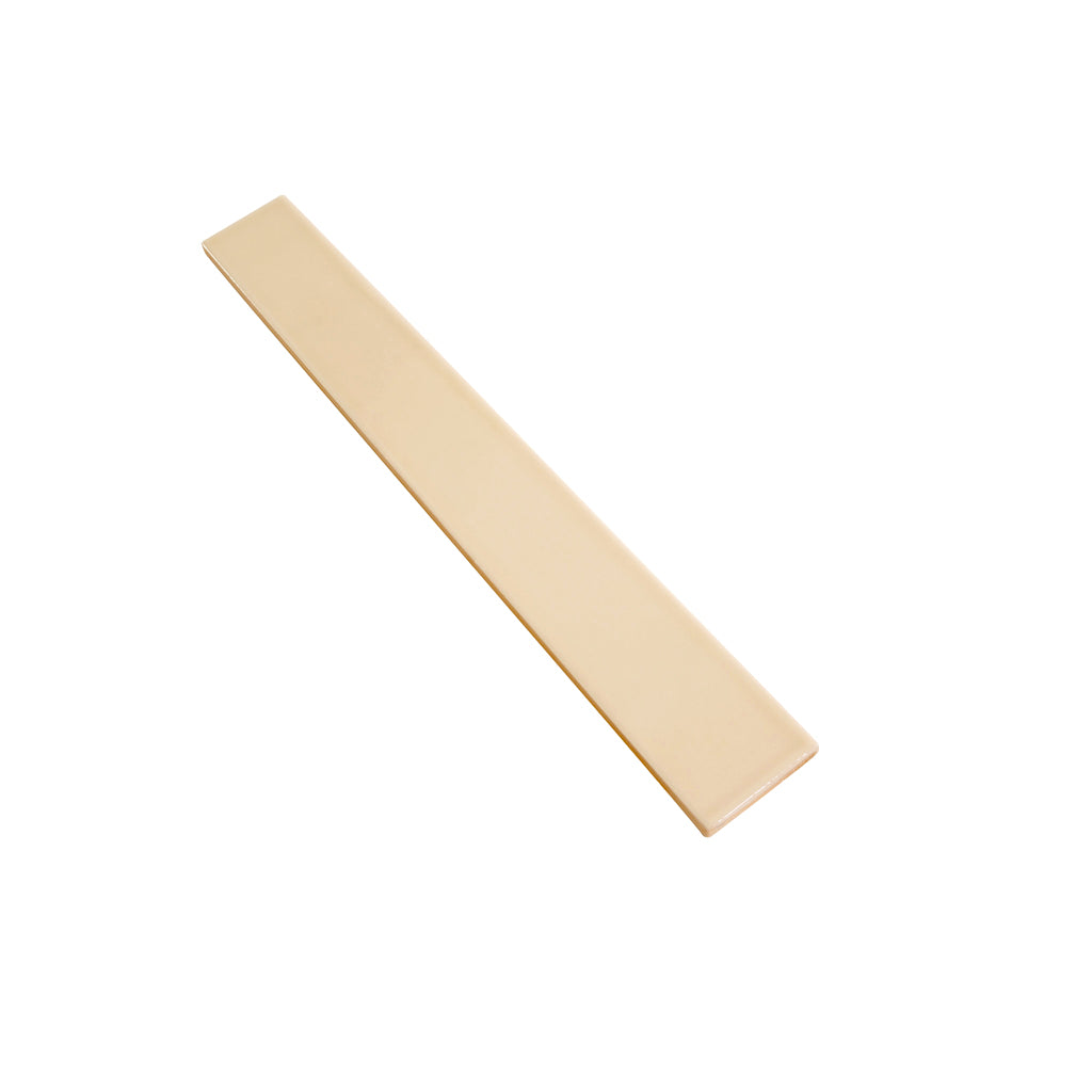 Alabaster Beige 2x16 Glossy Ceramic Subway Tile (50 pack, 10.76 sq ft/case)