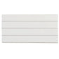 Snow White 2x16 Glossy Ceramic Subway Tile (50 pack, 10.76 sq ft/case)
