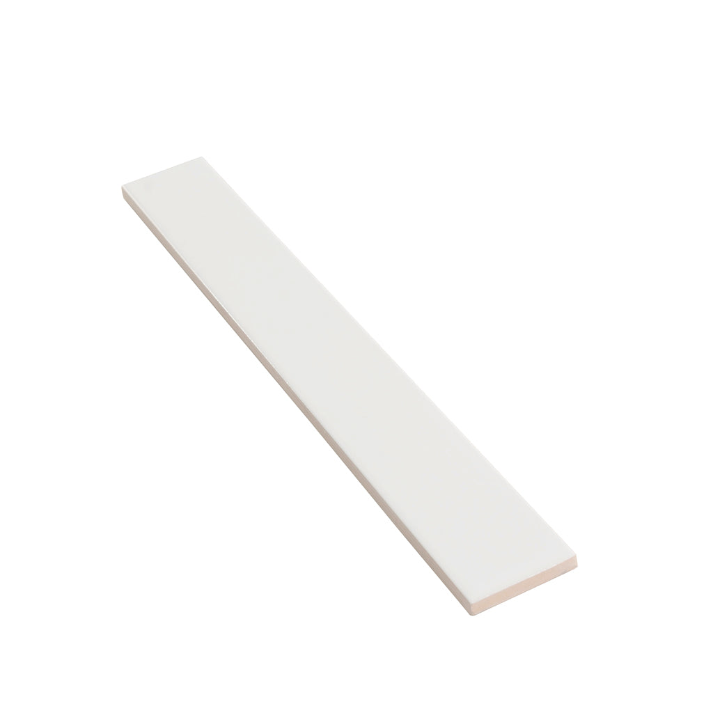 Snow White 2x16 Glossy Ceramic Subway Tile (50 pack, 10.76 sq ft/case)