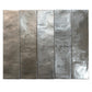 Deep Gray 2.5x10 Matte Ceramic Subway Tile (30 pack, 5.06 sq ft/case)