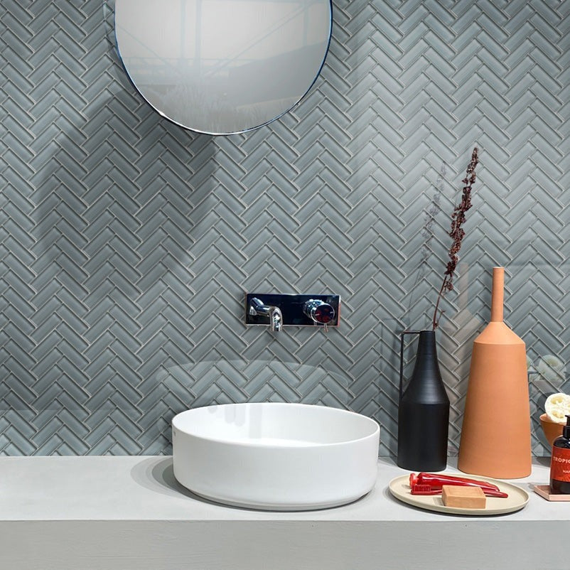 Stone Blue Mosaic Tile