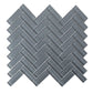 Coin Gray Glass Tile