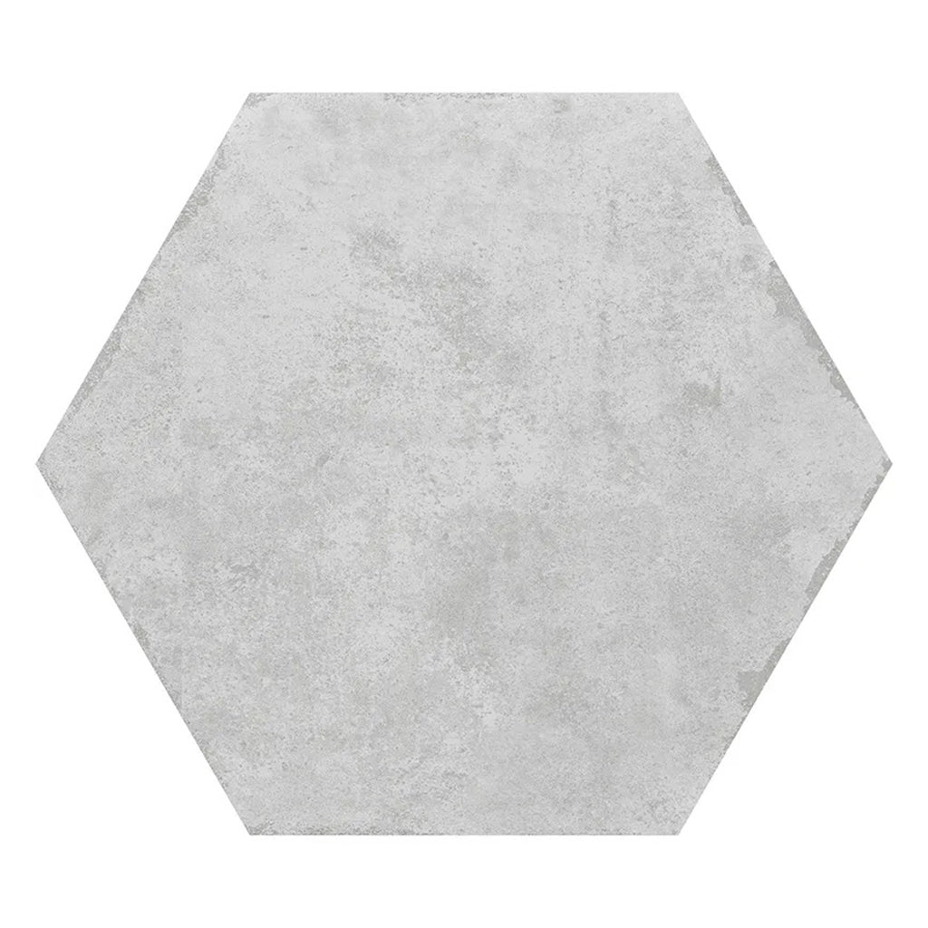 Soft White 9x11 Matte Hexagon Porcelain Tile (16 pack, 8.07 sq ft/case)