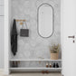 Soft White 9x11 Matte Hexagon Porcelain Tile (16 pack, 8.07 sq ft/case)