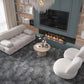 Graphite Gray 9x11 Textured Hexagon Porcelain Tile (16 pack, 8.07 sq ft/case)