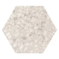 Soft Ivory-Beige 9x11 Matte Hexagon Porcelain Tile (16 pack, 8.07 sq ft/case)