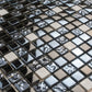 Blue Textured Mosaic Tile