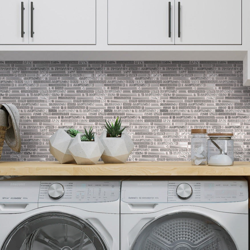 12x12 Silver Tiles