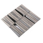 12x12 Gray Textured Marble Tile