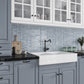 Blue 12x13 Glossy Matte Trapezium Glass Mosaic Tile (5 pack, 5.38 sq ft/case)