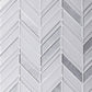 10x10 White Glass Mosaic Tile