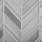 Chevron Glass Shower Tile
