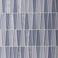12x13 White and Blue Polished and Matte Tile